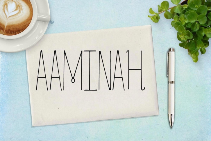 Aaminah Font Download