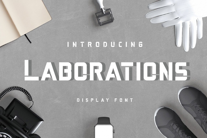 Laborations Font Download