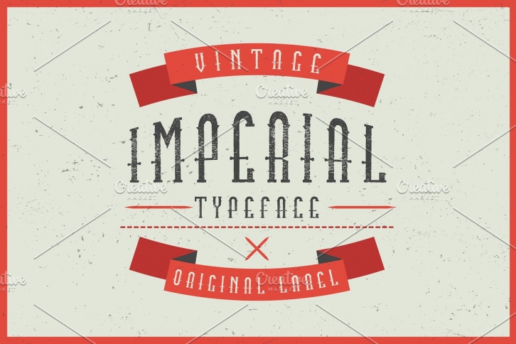 Imperial label typeface Font Download