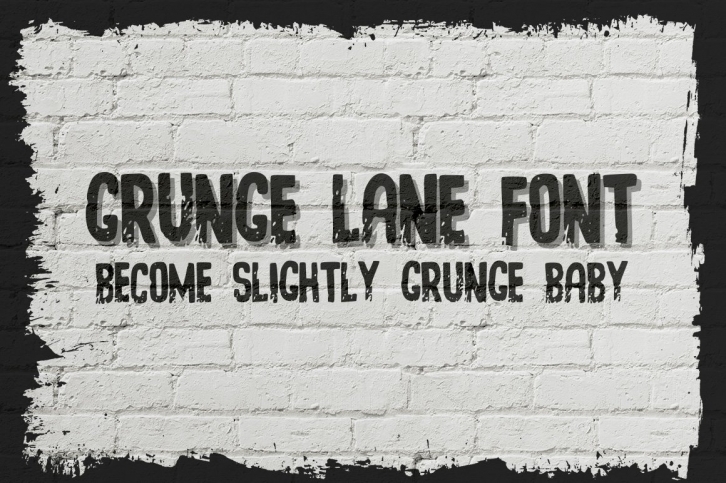 Grunge Lane Font Download