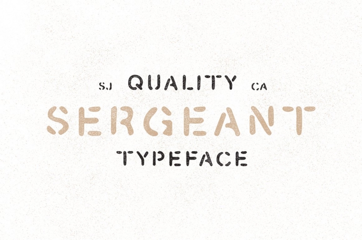Sergeant Font Download