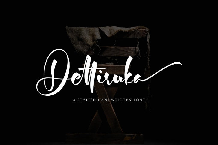 Dettiruka Stylish Handwritten Font Download