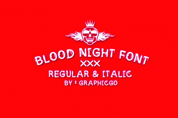 Blood Night Font Download