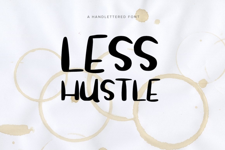 Less Hustle Font Download
