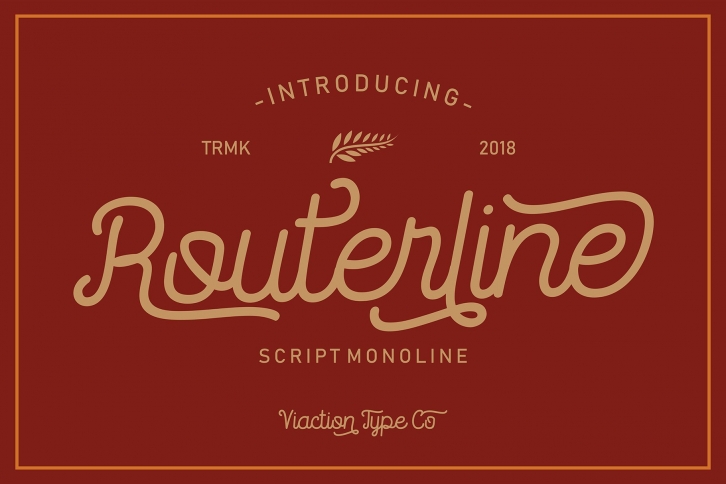 Routerline Font Download