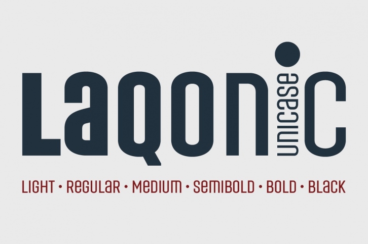 Laqonic 4F Unicase (Family) Font Download