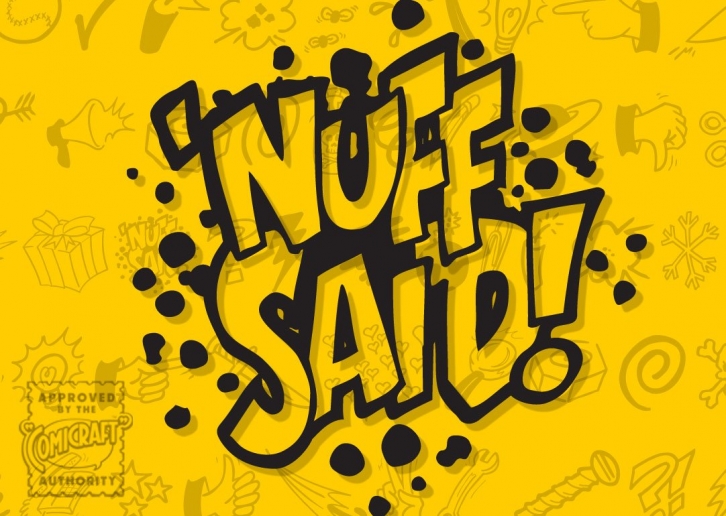 Nuff Said Font Download