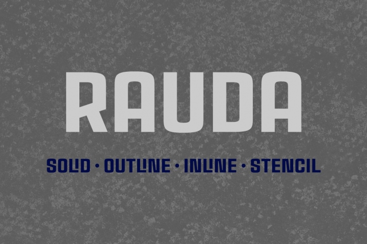 Rauda Family Font Download