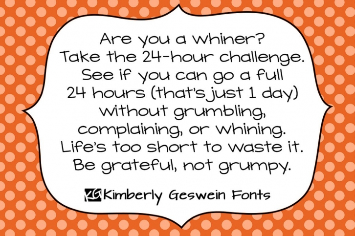 KG What Does the Fox Say Font Download