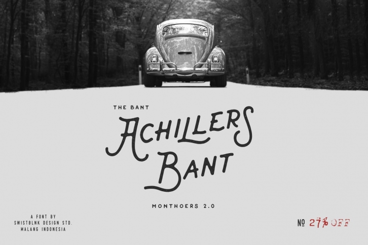 Bant Achillers Typeface Font Download