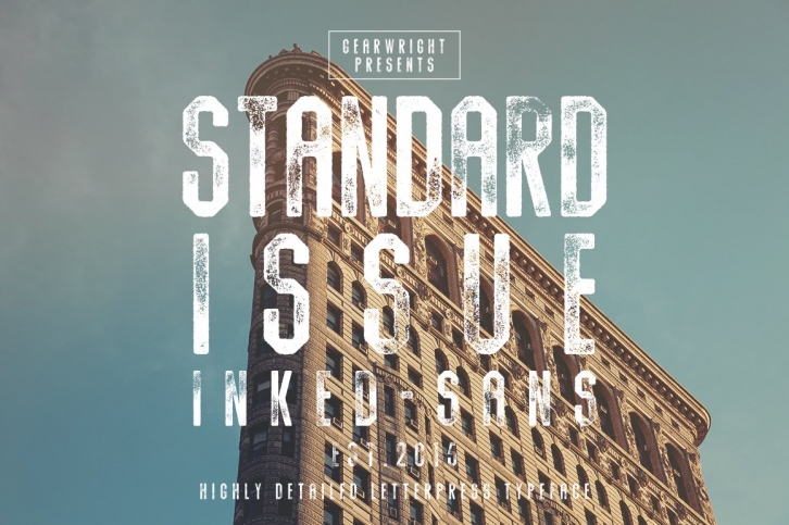 Standard Issue (Inked Sans) Font Download