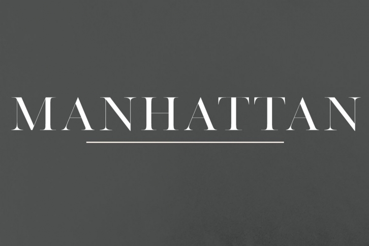 Manhattan Font Download