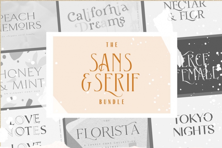 The Sans  Serif Bundle Font Download