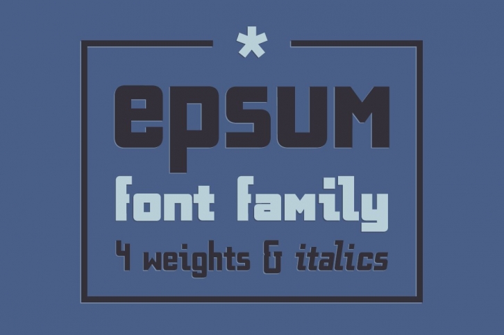 EPSUM Family Font Download