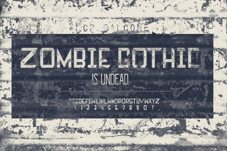 Zombie Gothic FS Font Download