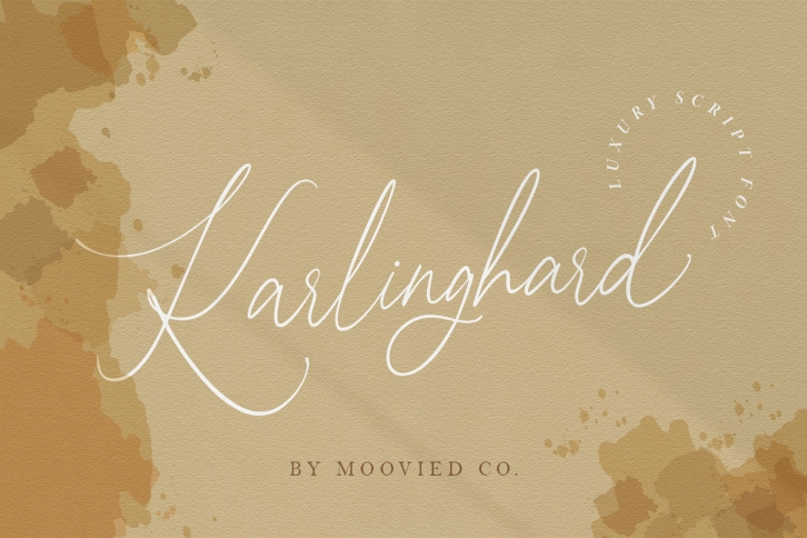 Karlinghard Luxury Signature Font Download