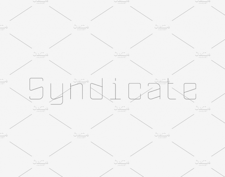 Syndicate Font Download