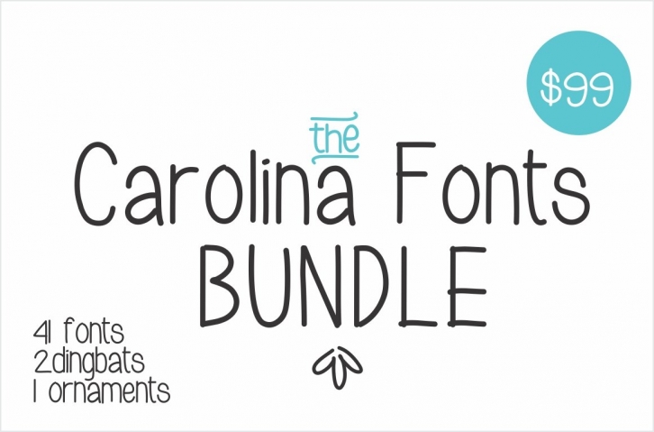 41 fonts bundle at only $40 Font Download