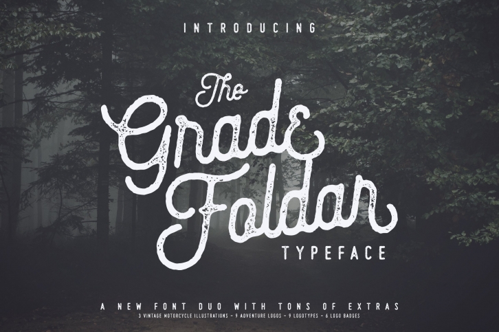 The Gradefoldar + Extras 40% OFF Font Download