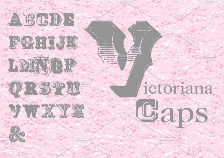 Victoriana Caps Font Download