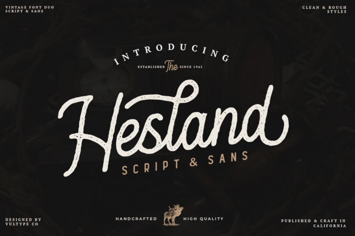 Hesland Font Download