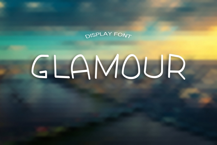 GLAMOUR font Font Download