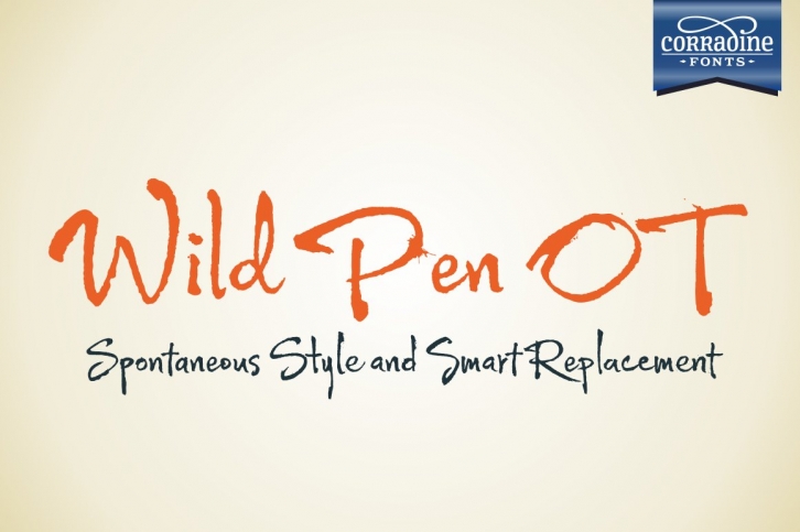 Wild Pen OT Font Download