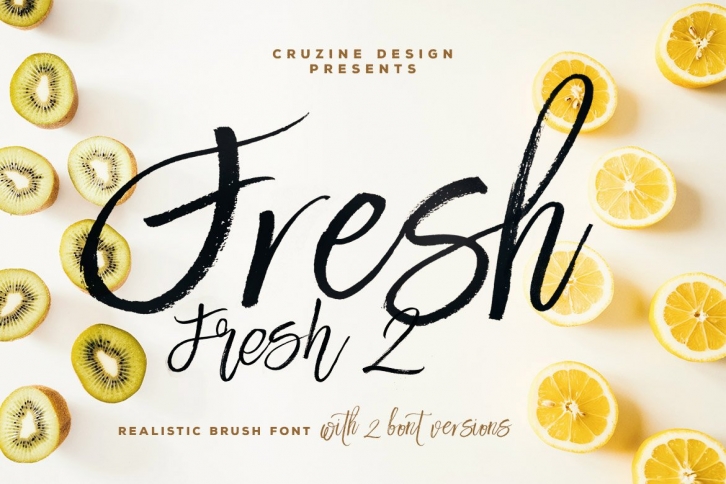 Fresh Brush  SVG Font Download
