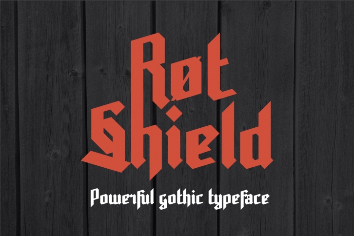 Rot Shield Font Download