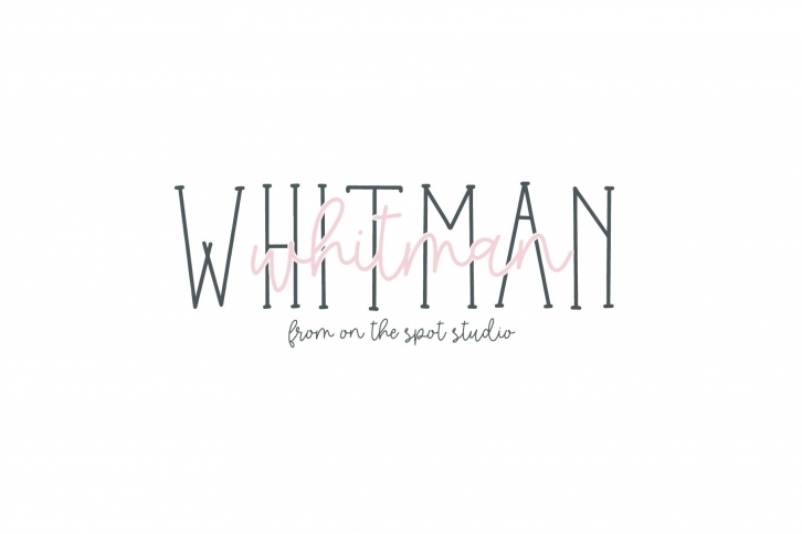 Whitman Font Download