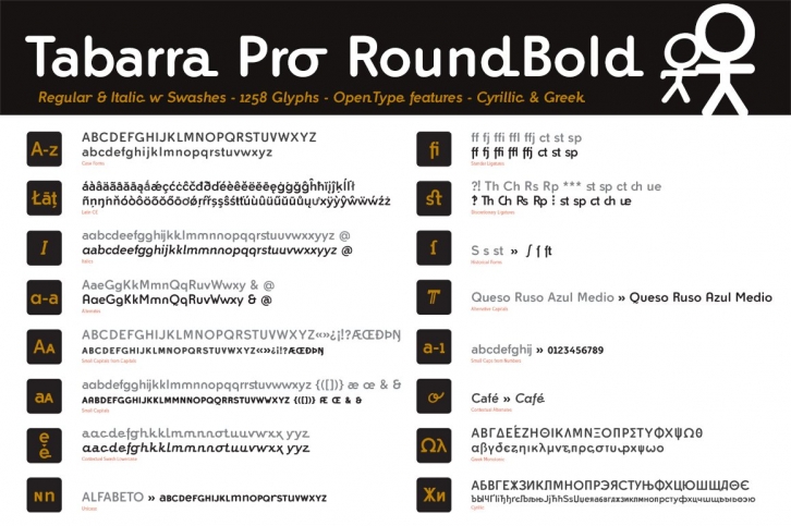 Tabarra Pro Round Bold Font Download