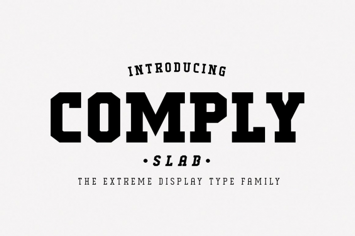 Comply Slab Font Download