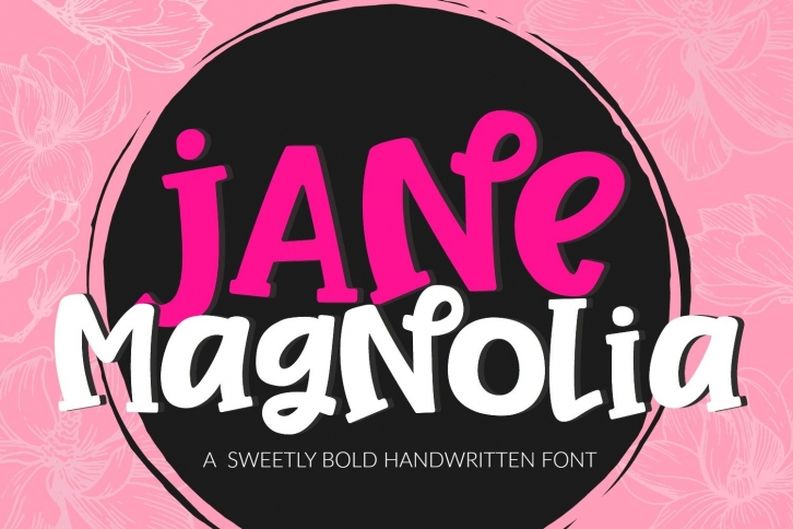 Jane Magnolia Handwritten Font Download
