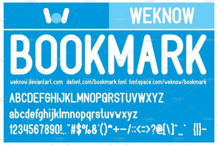 Bookmark Font Download