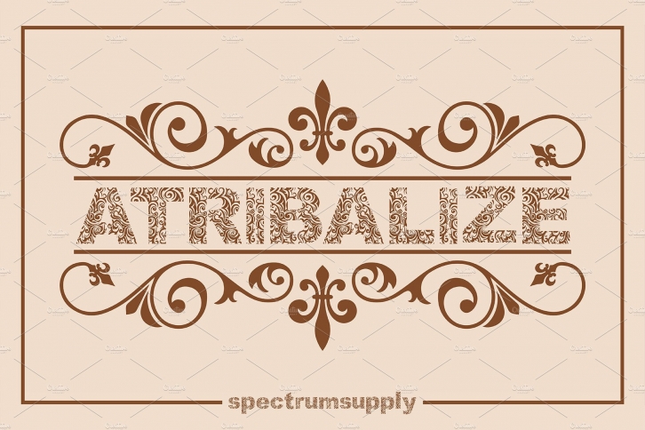 Atribalize Typeface + Extras Font Download