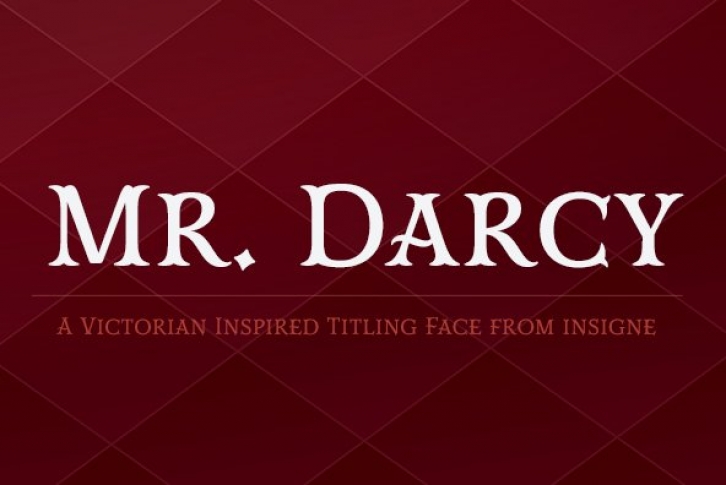 Mr Darcy Font Download