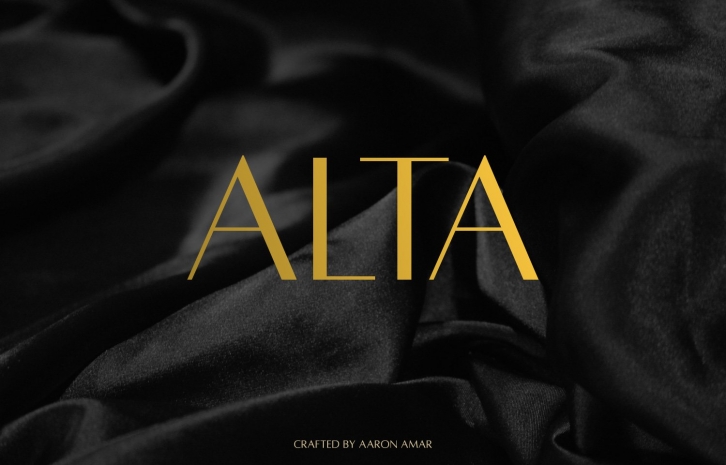 Alta Typeface (3 Weights) Font Download