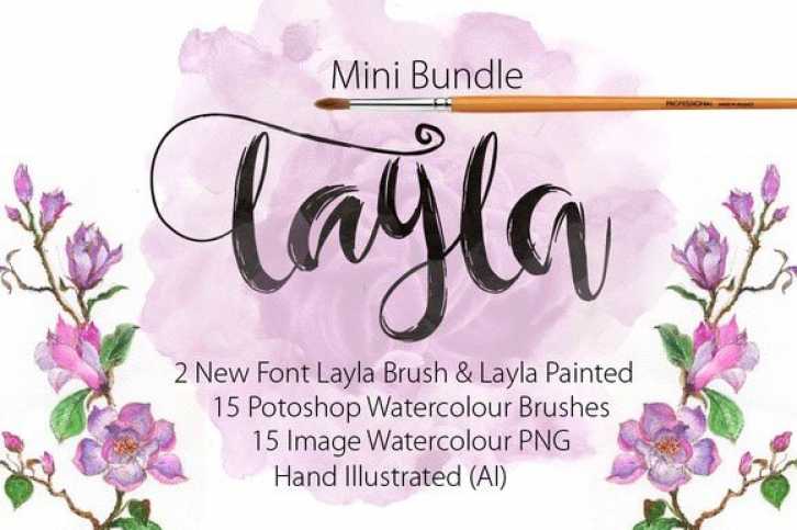 Mini Bundle Layla Font Download