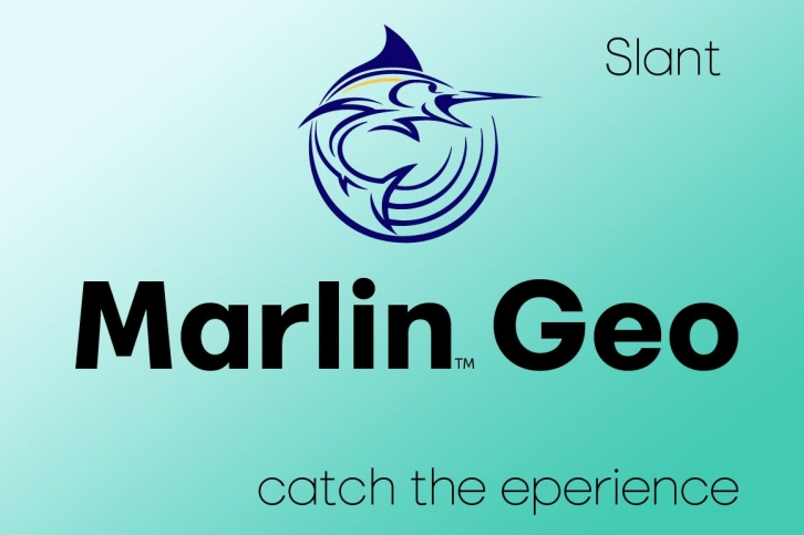 Marlin Geo Slant Font Download