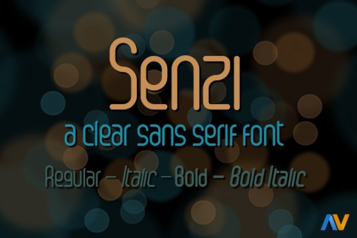 Senzi Font Download