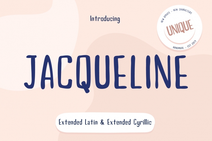 Jacqueline (Cyrillic  Latin) Font Download