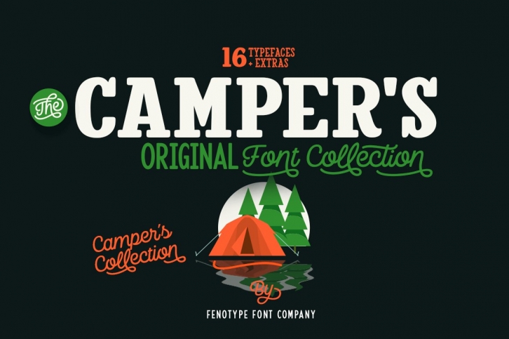Camper Pack Font Download