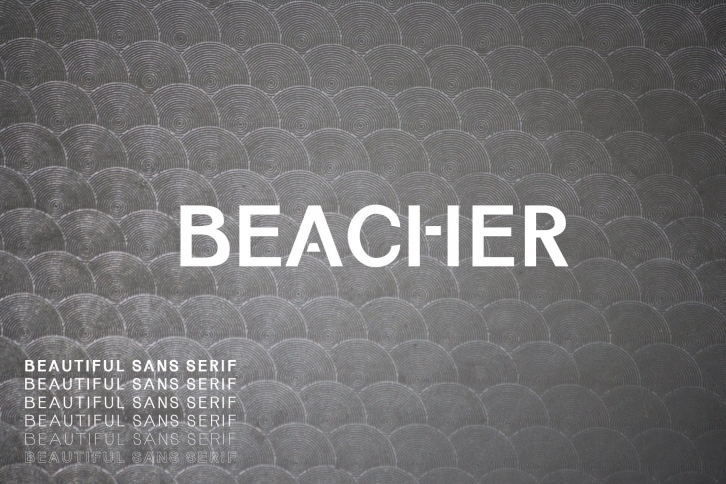 Beacher Sans Serif 6 Family Font Download
