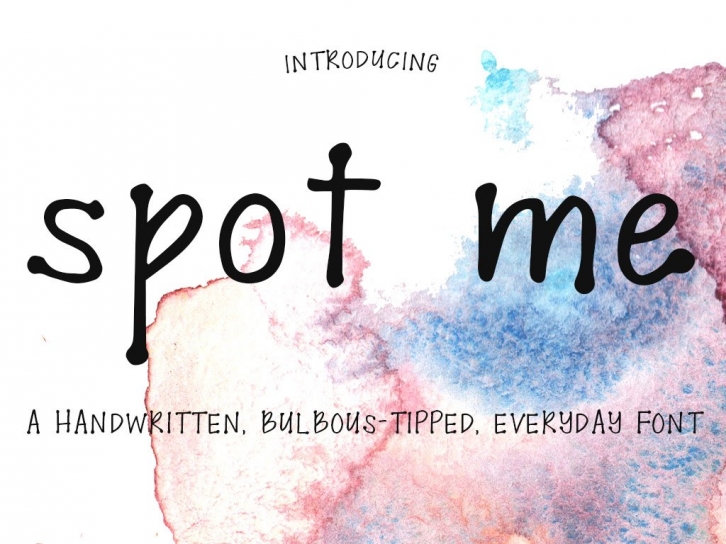 Spot Me Font Download