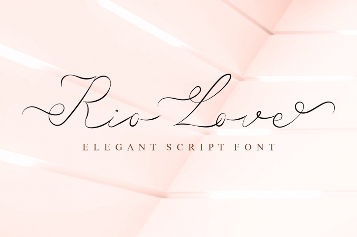 Rio Love Font Download