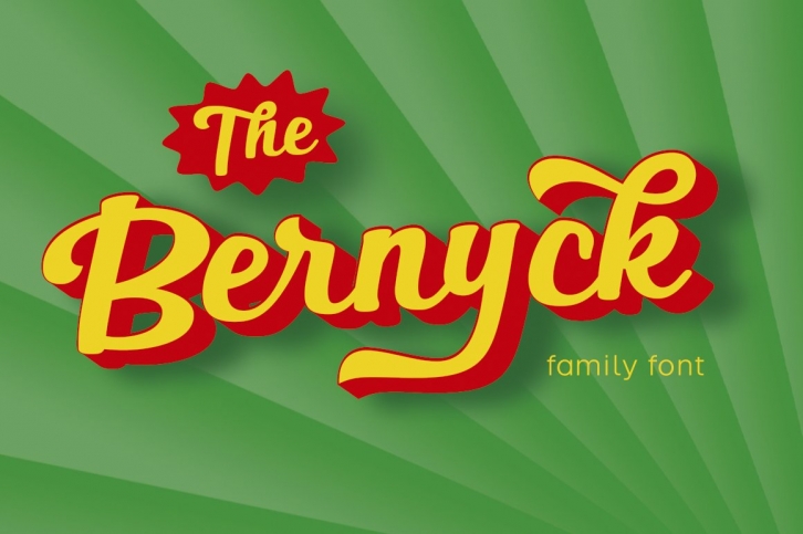 Bernyck Family Font Download