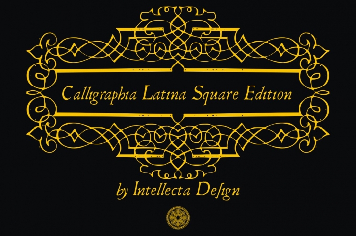 Calligraphia Latina Square Edition Font Download