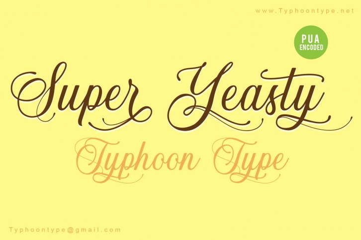 Super Yeasty font Font Download