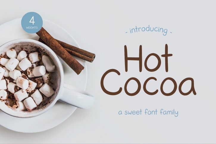 Hot Cocoa Handwritten Family Font Download