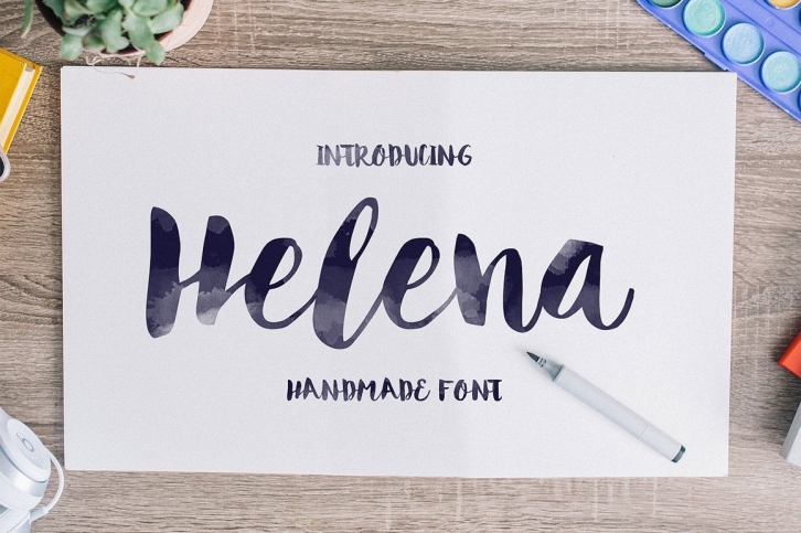 Helena — Script Font Download